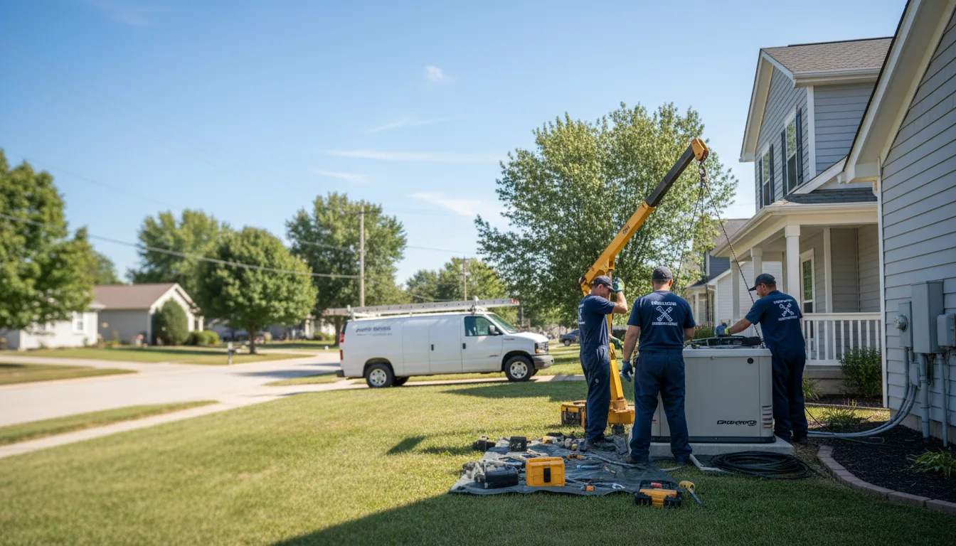 Generator Installation in Evans City, PA near me